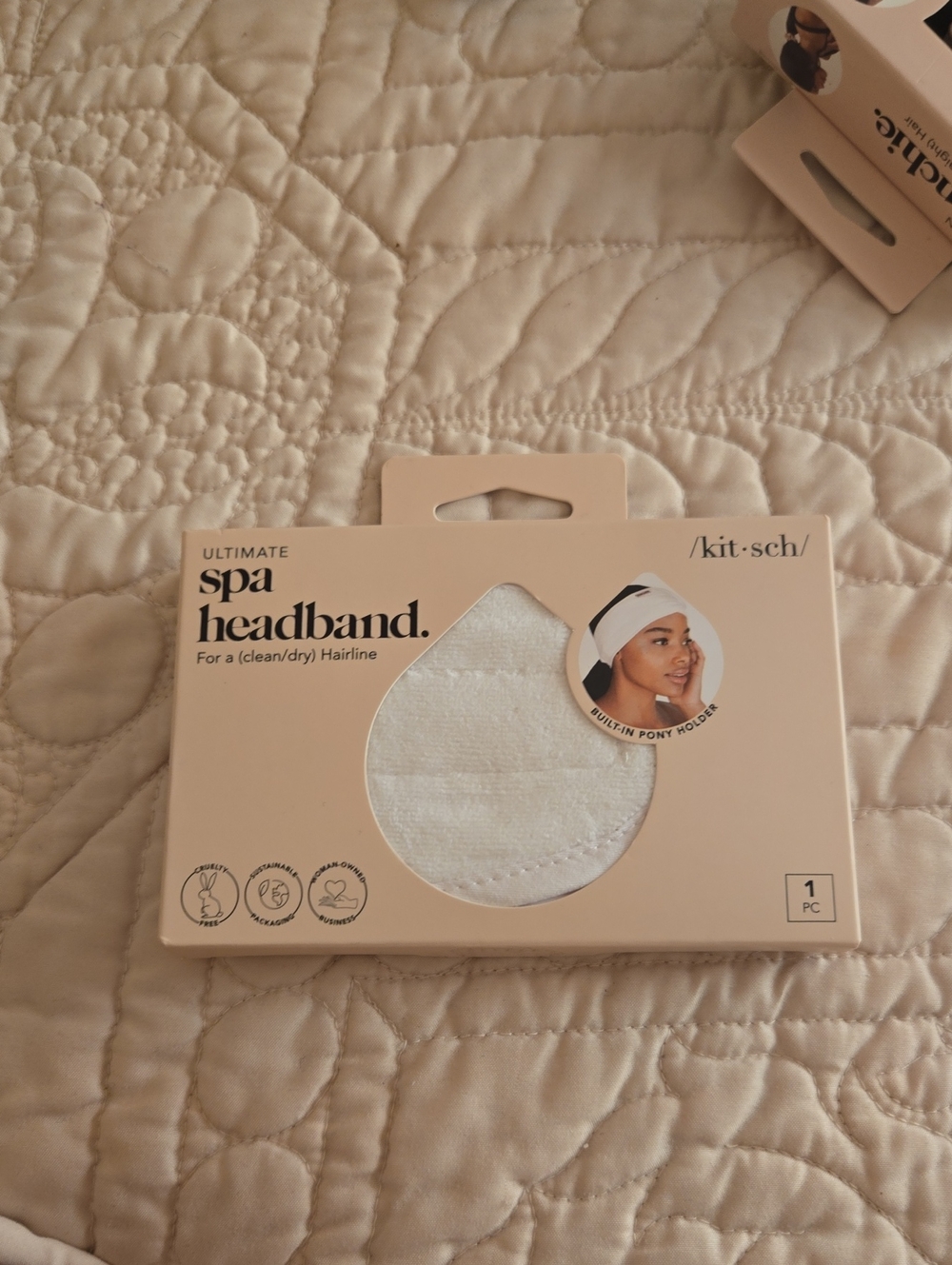 Kitsch White Ultimate Spa Headband